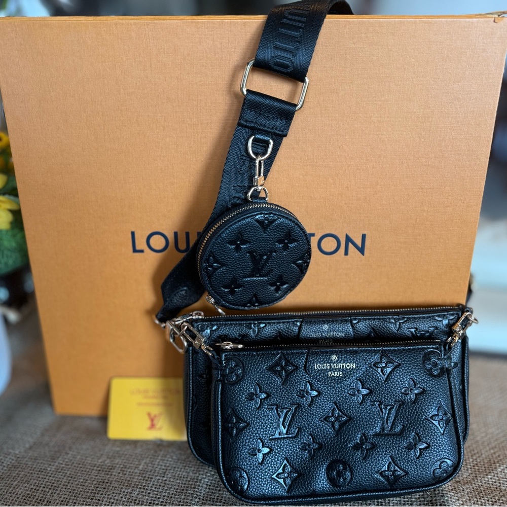 Louis Vuitton Multi Pochette Empreinte Crossbody